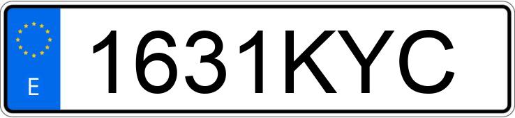 Numer rejestracyjny 1631KYC posiada SKODA KAROQ Numer rejestracyjny 1631KYC posiada SKODA KAROQ