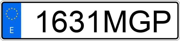 Numer rejestracyjny 1631MGP posiada MERCEDES EQA (243)