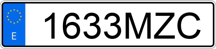 Numer rejestracyjny 1633MZC posiada MG MG3 Numer rejestracyjny 1633MZC posiada MG MG3