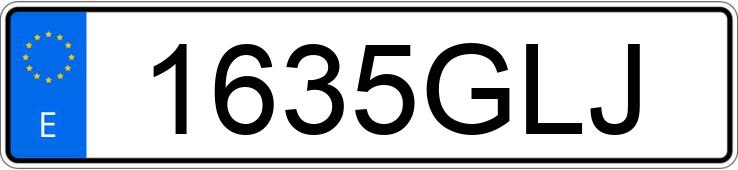 Numer rejestracyjny 1635GLJ posiada CITROEN C5