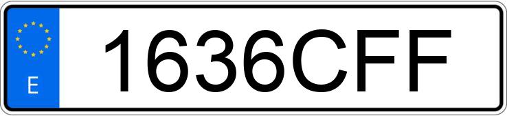 Numer rejestracyjny 1636CFF posiada VOLKSWAGEN POLO Numer rejestracyjny 1636CFF posiada VOLKSWAGEN POLO