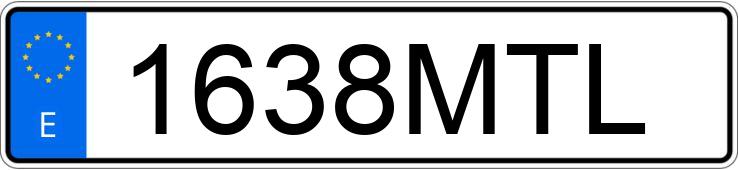 Numer rejestracyjny 1638MTL posiada FORD FOCUS Numer rejestracyjny 1638MTL posiada FORD FOCUS