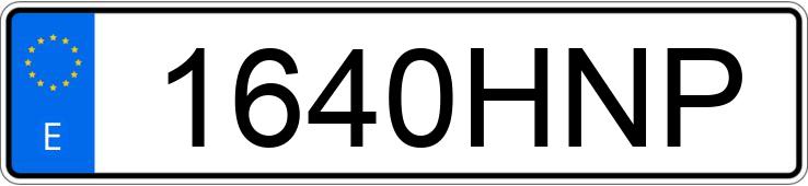 Numer rejestracyjny 1640HNP posiada CITROEN NEMO