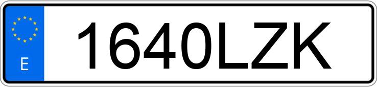 Numer rejestracyjny 1640LZK posiada FORD KUGA Numer rejestracyjny 1640LZK posiada FORD KUGA