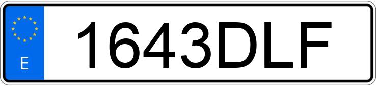 Numer rejestracyjny 1643DLF posiada SKODA FABIA Numer rejestracyjny 1643DLF posiada SKODA FABIA