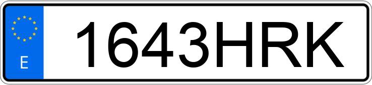 Numer rejestracyjny 1643HRK posiada TOYOTA YARIS Numer rejestracyjny 1643HRK posiada TOYOTA YARIS