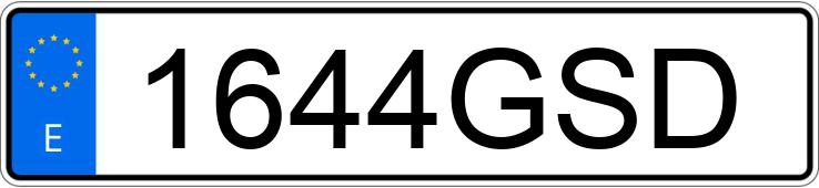 Numer rejestracyjny 1644GSD posiada RENAULT CLIO Numer rejestracyjny 1644GSD posiada RENAULT CLIO