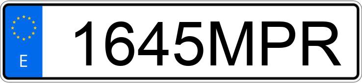 Numer rejestracyjny 1645MPR posiada MERCEDES GLA (247)