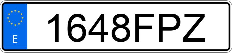 Numer rejestracyjny 1648FPZ posiada VOLKSWAGEN CROSSPOLO