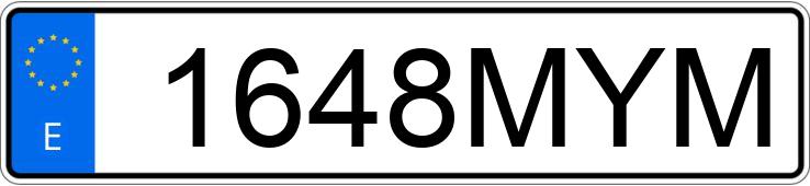 Numer rejestracyjny 1648MYM posiada BMW SERIE 1 Numer rejestracyjny 1648MYM posiada BMW SERIE 1