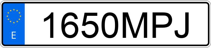 Numer rejestracyjny 1650MPJ posiada NISSAN QASHQAI