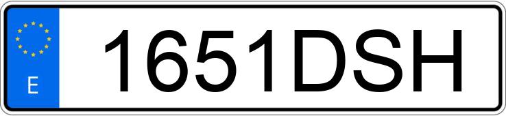 Numer rejestracyjny 1651DSH posiada SEAT LEON Numer rejestracyjny 1651DSH posiada SEAT LEON