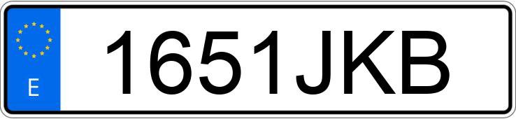 Numer rejestracyjny 1651JKB posiada SUZUKI VITARA Numer rejestracyjny 1651JKB posiada SUZUKI VITARA