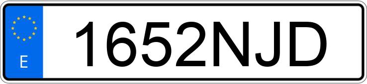 Numer rejestracyjny 1652NJD posiada KIA STONIC