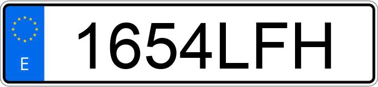 Numer rejestracyjny 1654LFH posiada PEUGEOT 3008 Numer rejestracyjny 1654LFH posiada PEUGEOT 3008