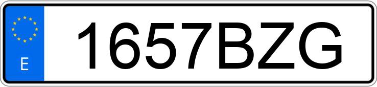 Numer rejestracyjny 1657BZG posiada TOYOTA LAND CRUISER