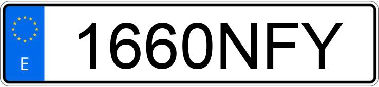 Numer rejestracyjny 1660NFY posiada BENTLEY CONTINENTAL Numer rejestracyjny 1660NFY posiada BENTLEY CONTINENTAL