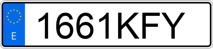 Numer rejestracyjny 1661KFY posiada RENAULT MEGANE Numer rejestracyjny 1661KFY posiada RENAULT MEGANE