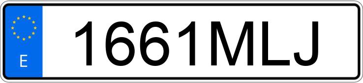 Numer rejestracyjny 1661MLJ posiada AUDI RS3 SPORTBACK QUATTRO S-TRONIC