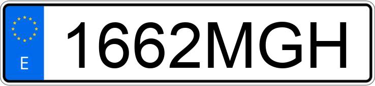 Numer rejestracyjny 1662MGH posiada OPEL CORSA