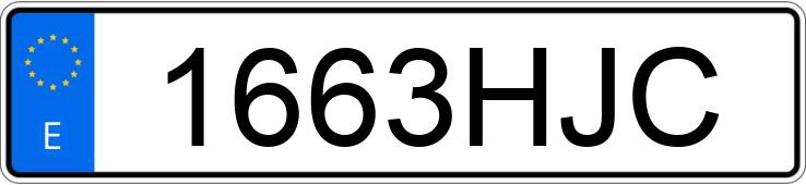 Numer rejestracyjny 1663HJC posiada PEUGEOT 508