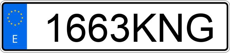 Numer rejestracyjny 1663KNG posiada MITSUBISHI ASX