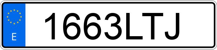 Numer rejestracyjny 1663LTJ posiada SKODA KAMIQ