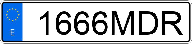 Numer rejestracyjny 1666MDR posiada NISSAN QASHQAI