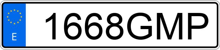 Numer rejestracyjny 1668GMP posiada RENAULT MEGANE Numer rejestracyjny 1668GMP posiada RENAULT MEGANE