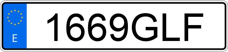 Numer rejestracyjny 1669GLF posiada CITROEN XSARA