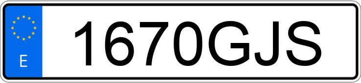 Numer rejestracyjny 1670GJS posiada FORD FOCUS Numer rejestracyjny 1670GJS posiada FORD FOCUS