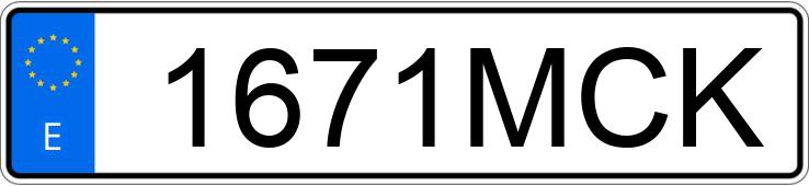 Registreringsnummeret 1671MCK har RENAULT AUSTRAL
