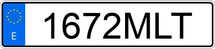 Numer rejestracyjny 1672MLT posiada MERCEDES M (166)