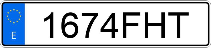 Numer rejestracyjny 1674FHT posiada FORD MONDEO Numer rejestracyjny 1674FHT posiada FORD MONDEO