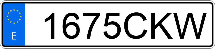 Numer rejestracyjny 1675CKW posiada SEAT IBIZA Numer rejestracyjny 1675CKW posiada SEAT IBIZA