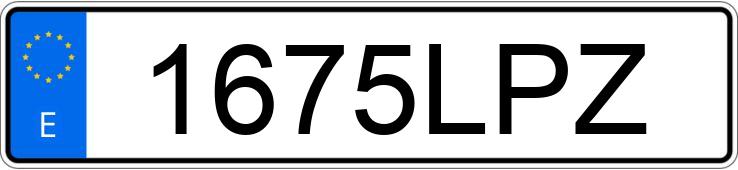 Numer rejestracyjny 1675LPZ posiada AUDI RS6