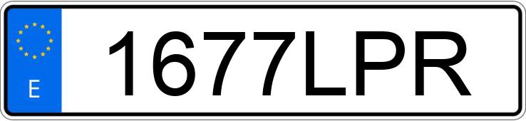 Numer rejestracyjny 1677LPR posiada AUDI Q3