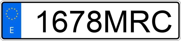 Numer rejestracyjny 1678MRC posiada SEAT TARRACO Numer rejestracyjny 1678MRC posiada SEAT TARRACO