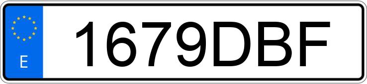 Numer rejestracyjny 1679DBF posiada NISSAN CABSTAR E