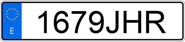 Numer rejestracyjny 1679JHR posiada RENAULT SCENIC Numer rejestracyjny 1679JHR posiada RENAULT SCENIC