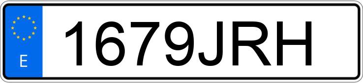 Numer rejestracyjny 1679JRH posiada MERCEDES CLA (117)