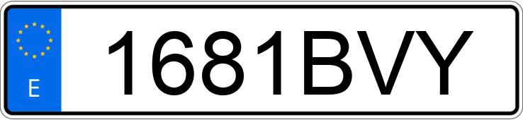 Numer rejestracyjny 1681BVY posiada AUDI A3 Numer rejestracyjny 1681BVY posiada AUDI A3