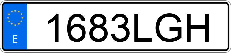 Numer rejestracyjny 1683LGH posiada IVECO STRALIS