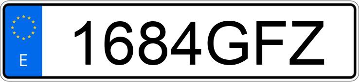 Numer rejestracyjny 1684GFZ posiada RENAULT SCENIC AUTHENTIQUE 1.4 Numer rejestracyjny 1684GFZ posiada RENAULT SCENIC AUTHENTIQUE 1.4