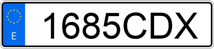 Numer rejestracyjny 1685CDX posiada SEAT LEON Numer rejestracyjny 1685CDX posiada SEAT LEON