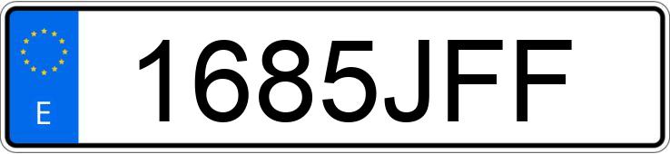 Numer rejestracyjny 1685JFF posiada FORD KUGA Numer rejestracyjny 1685JFF posiada FORD KUGA