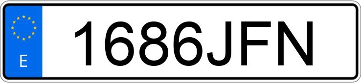 Numer rejestracyjny 1686JFN posiada SEAT LEON Numer rejestracyjny 1686JFN posiada SEAT LEON