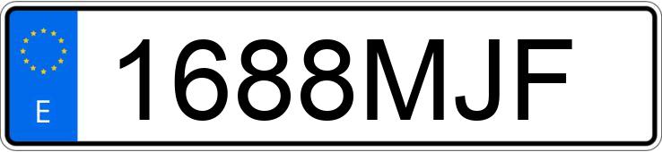 Numer rejestracyjny 1688MJF posiada CHEVROLET-GM CAMARO 6.2 V8 SS