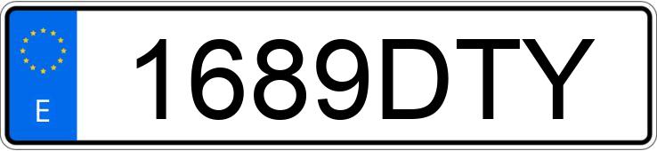 Numer rejestracyjny 1689DTY posiada FIAT STILO Numer rejestracyjny 1689DTY posiada FIAT STILO