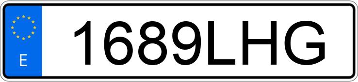 Numer rejestracyjny 1689LHG posiada FORD PUMA